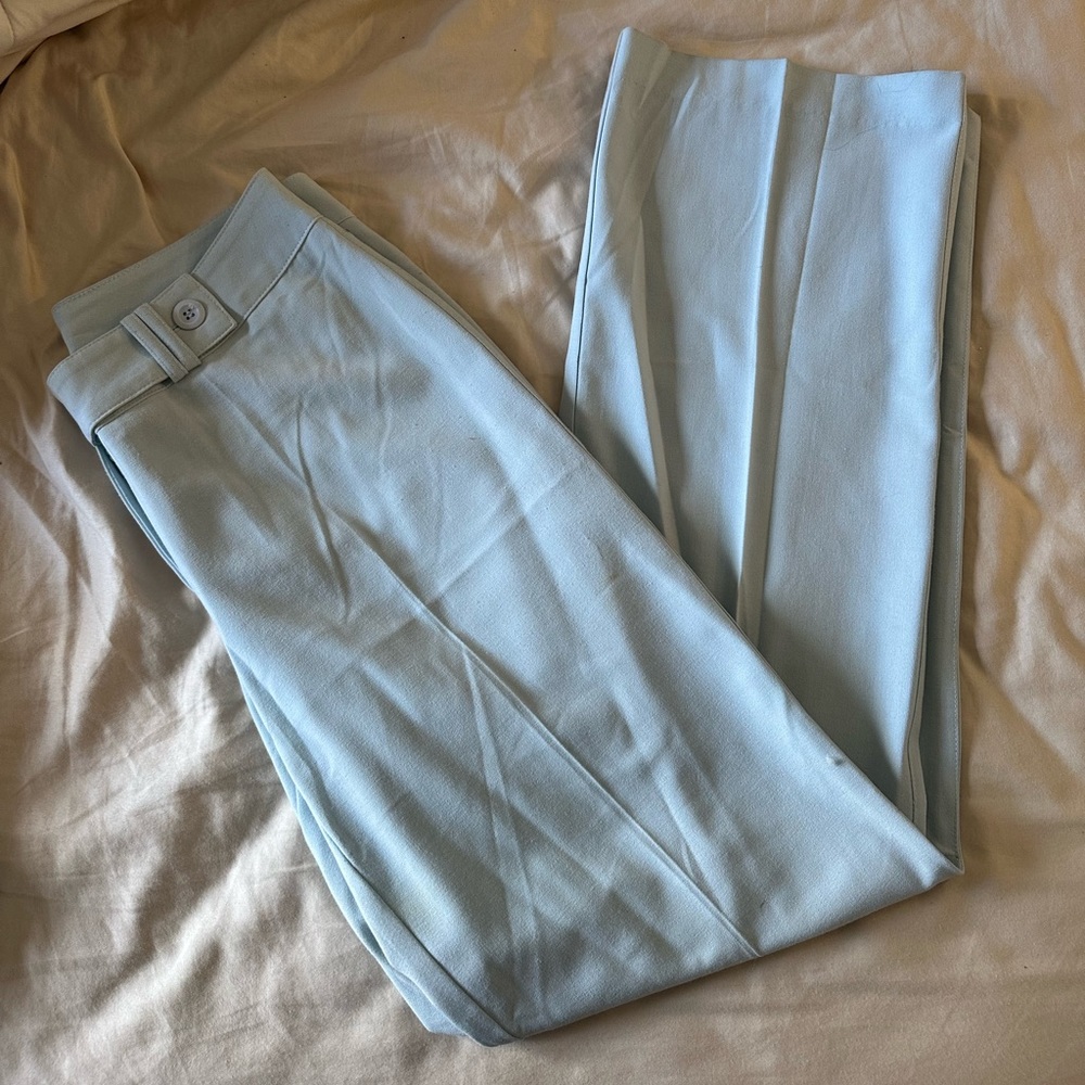 Vintage light blue dress pants